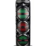 Parti Hoparlörü 8x2 Taşınabilir Rgb Renkli Kumanda Mikrofonlu Büyük Boy Karaoke Bluetooth Hoparlör