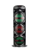 Parti Hoparlörü 8x2 Taşınabilir Rgb Renkli Kumanda Mikrofonlu Büyük Boy Karaoke Bluetooth Hoparlör