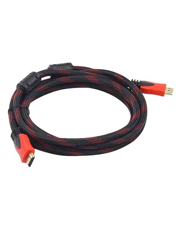 HDMI Kablo, 1,5-5-15 Metre Örgülü Sargılı HDTV HDMI Kablo - Görsel 4