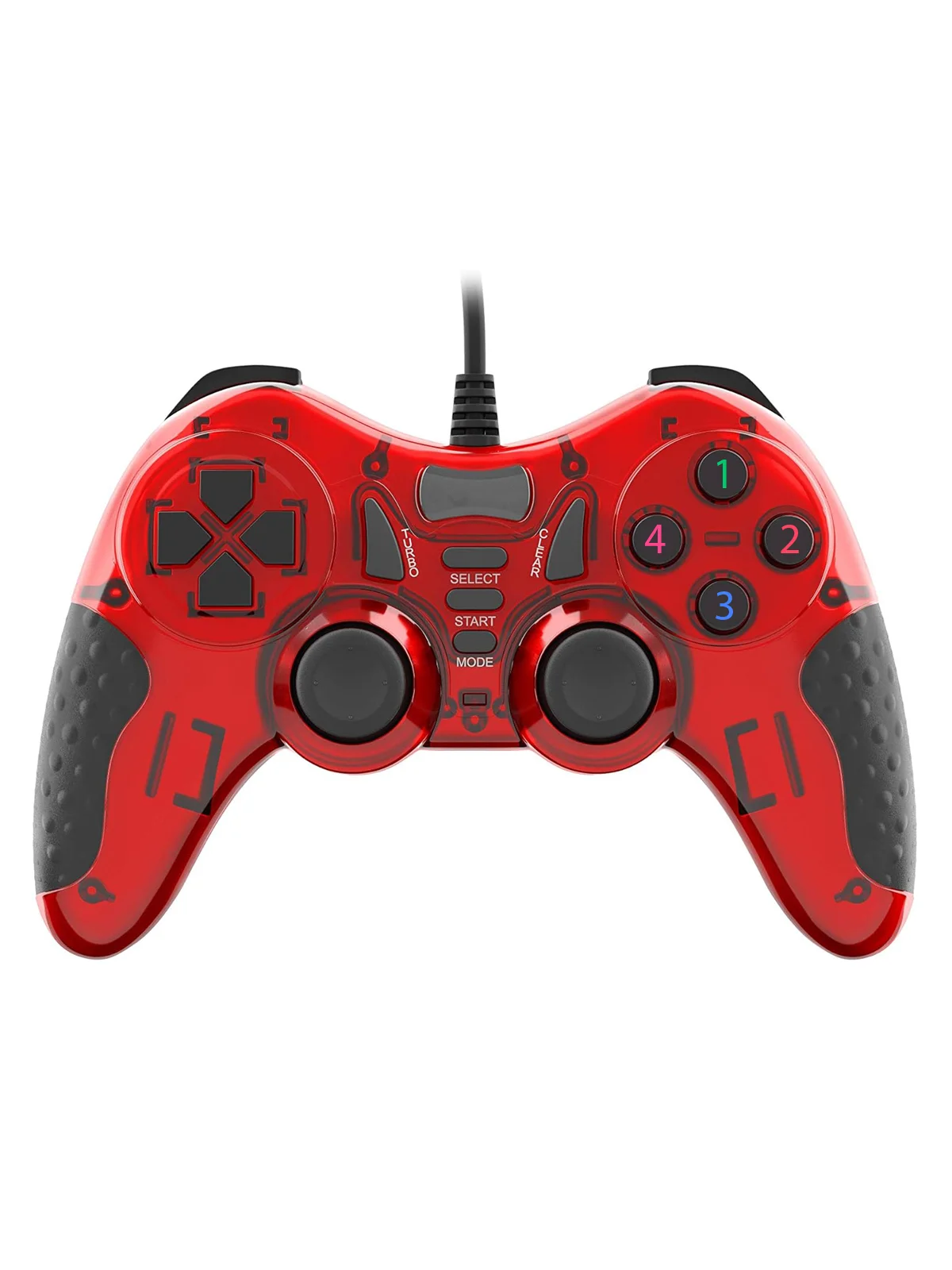 Double Shock 12 Fonksiyon Tuşu Oyun Kolu Pc Joystick Controler - Görsel 2