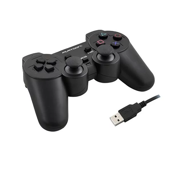 Pc Analog Dual Shock Vakumlu Game Pad Joystick