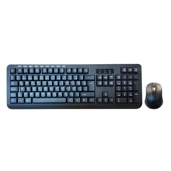 Standart Kablosuz Ofis Klavye Mouse Set