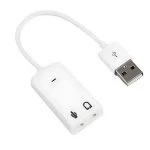 7.1 Harici USB Ses Kartı USB Jack 3.5mm Kulaklık Ses Adaptörü Ses Kartı