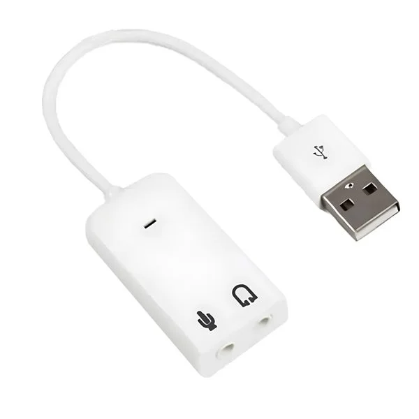 7.1 Harici USB Ses Kartı USB Jack 3.5mm Kulaklık Ses Adaptörü Ses Kartı