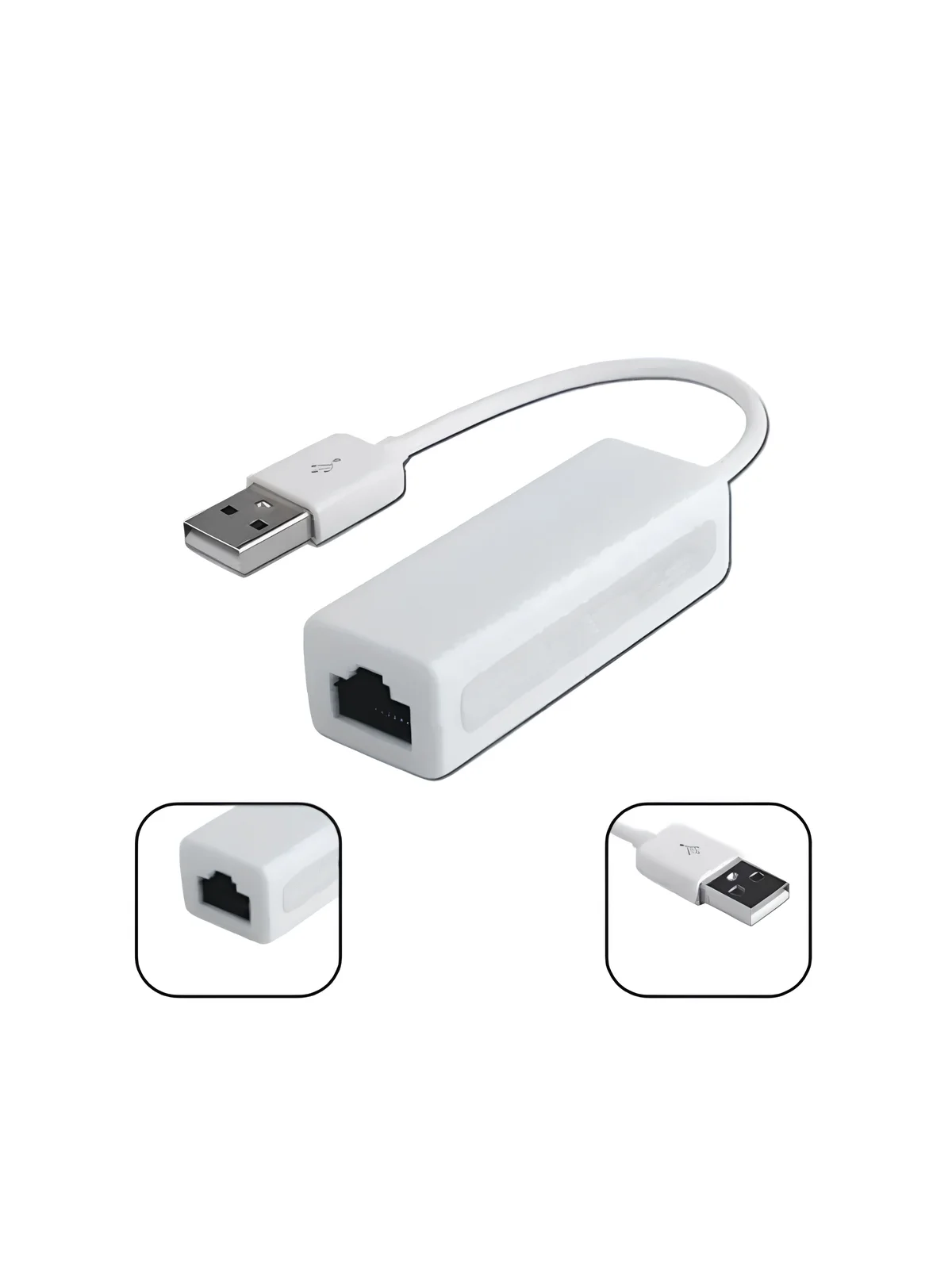 USB 2.0 to Network Ethernet Adaptör Çevirici - Görsel 2