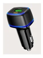 2in1 Pd Qc 3.0 12W Hızlı Şarj Araç İçi Oto Çakmaklık Type-C Usb Samsung Iphone Xiaomi Uyumlu - Görsel 2