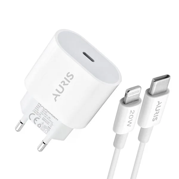 20W PD Dinamik Hızlı Şarj Iphone 15 14 13 Uyumlu Şarj Kablosu ve Adaptörü Akım Korumalı Şarj Seti