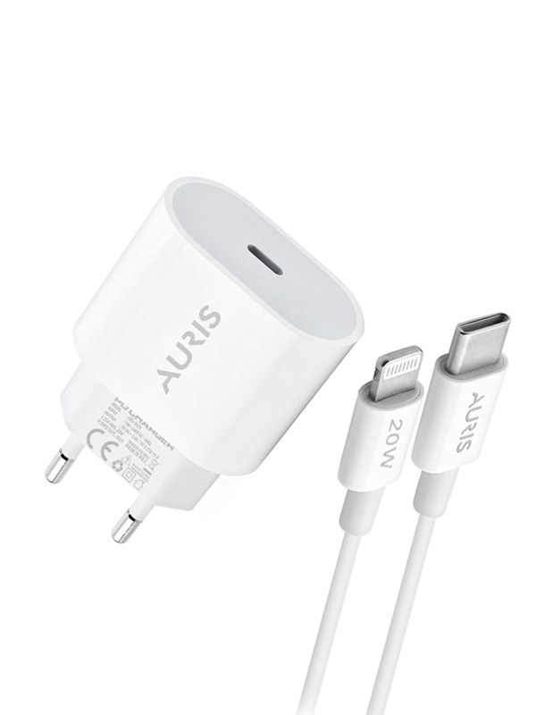 ars-ch21-set-3 20W PD Dinamik Hızlı Şarj Iphone 15 14 13 Uyumlu Şarj Kablosu ve Adaptörü Akım Korumalı Şarj Seti - Görsel 1