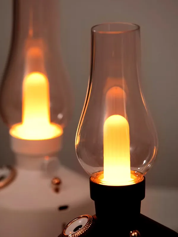 Gaz Yağı Lambası Taşınabilir Şarjlı Parfüm Hava Nemlendirici Usb Ultrasonik Esansiyel Yağı - Görsel 5