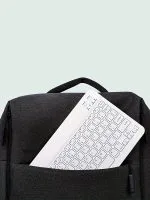 10 İnç Mini Taşınabilir Bluetooth Klavye Mouse Set Android/iOS/Windows Uyumlu Kablosuz Klavye Mouse - Görsel 2