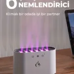 Sese Duyarlı 6 Lı Püskürtmeli Başlık LED Işıklı Hava Nemlendirici 900ML