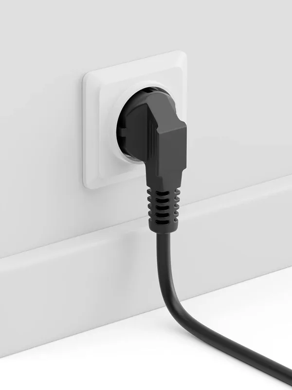 Bilgisayar Kasa Monitör C13 Ekran Güç Power Kablosu 1.5 Metre - Görsel 5