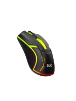 RGB Işıklı Daktilo Tasarımlı Oyuncu Klavye Mouse Set Rainbow Mekanik Hisli - Görsel 6
