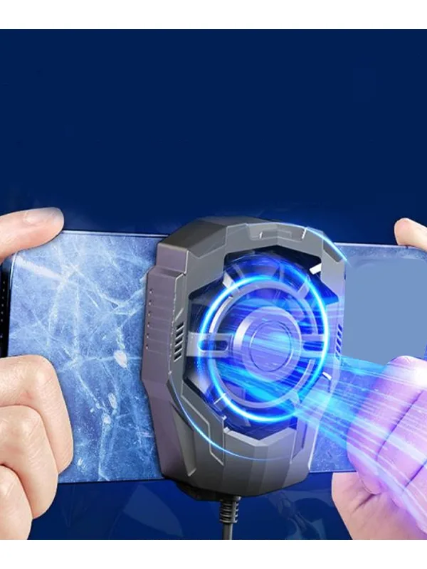 Telefon Soğutucu Hızlı Radyatör Fan 5500 Rpm Ios Android Uyumlu Pubg Gaming - Görsel 3
