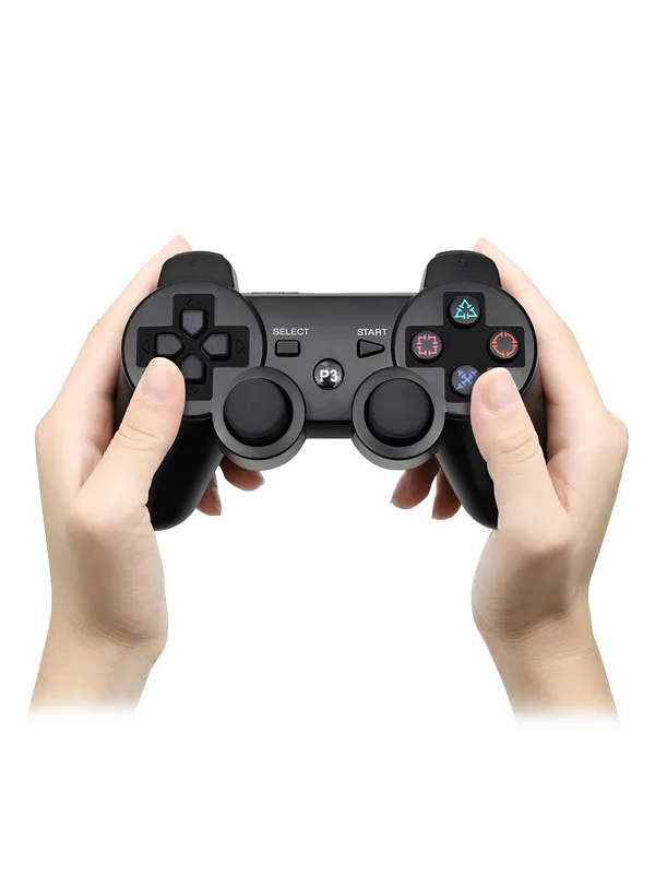 Kablosuz PS3 Oyun Kolu Kablosuz Gamepad Joystick Doubleshock 3 - Görsel 3