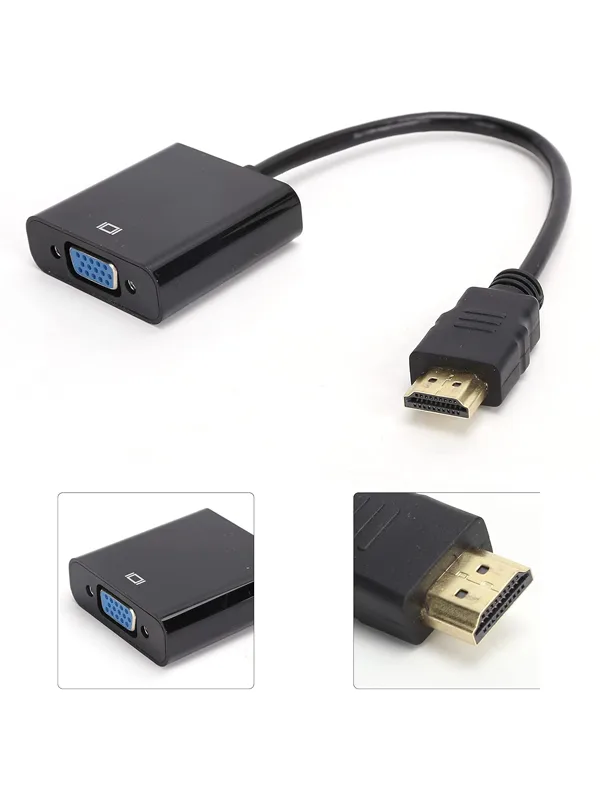 Mini DisplayPort to VGA Dönüştürücü Adaptör Çevirici - Görsel 4