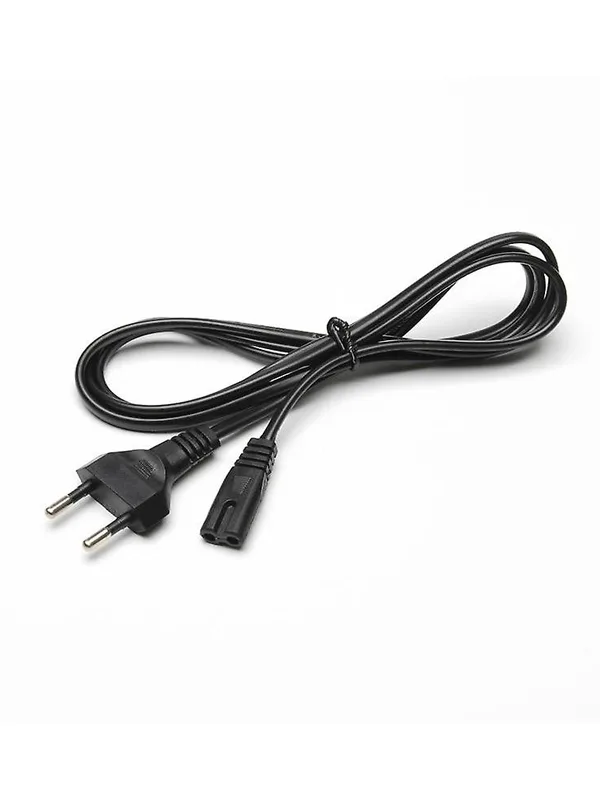 Güç Kablosu Tv/Radyo/Laptop/Ps Adaptör 2 Pin Teyip Fişi 1,5 Metre - Görsel 5