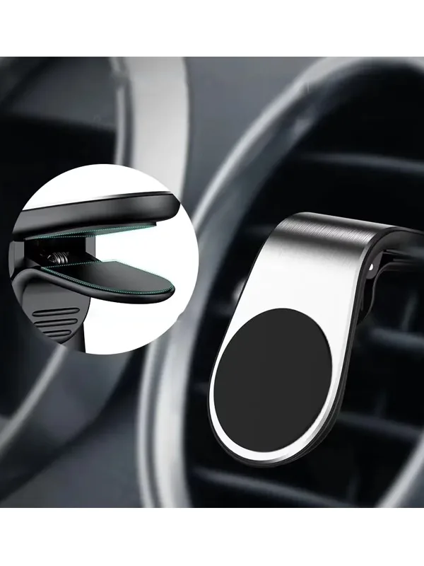 Manyetik Mıknatıslı Araç Içi Telefon Tutucu Havalandırma Menfezli - Görsel 5
