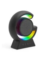 Mini Boy v5.3 TWS Özellikli 5W RGB G Siyah Bluetooth Hoparlör - Görsel 2