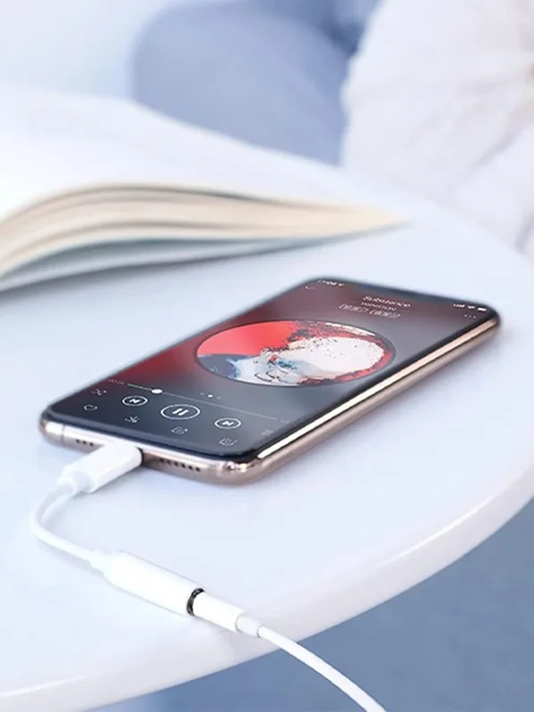 iPhone Aux Dönüştürücü Lightnning Aux Çevirici - Görsel 4