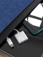 Çift Type-C Dönüştürücü | Şarj + Kulaklık Kullanımı | Hi-Fi Ses Destekli | Tak & Çalıştır - Görsel 3