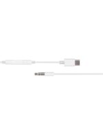 Ses Kontrol Butonlu Type-C to Aux Kablolu 3.5mm Jack Adaptör Çevirici Tak & Çalıştır 1 Metre Kablo - Görsel 2