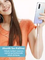 Type-C to 3.5mm Jack Adaptör | Yüksek Ses Kalitesi | Kulaklık Dönüştürücü - Görsel 6