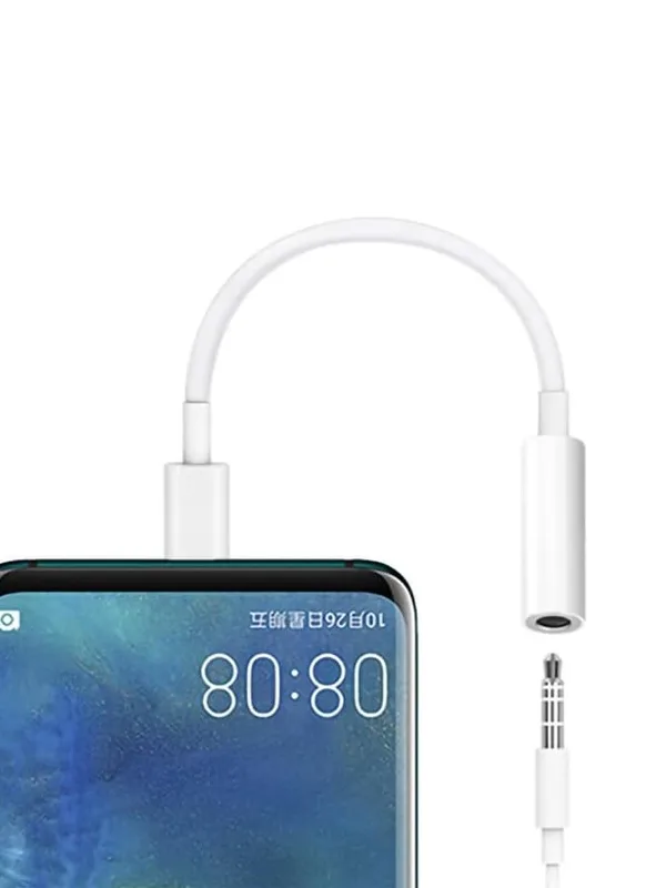 Type-C to 3.5mm Jack Adaptör | Yüksek Ses Kalitesi | Kulaklık Dönüştürücü - Görsel 2