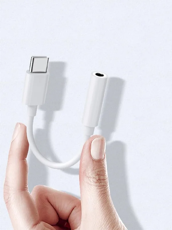 Type-C to 3.5mm Jack Adaptör | Yüksek Ses Kalitesi | Kulaklık Dönüştürücü - Görsel 8