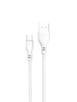 Type-C Hızlı Şarj Kablosu | 1 Metre PVC Kaplama | Tak & Çalıştır | 2.4A Şarj ve Data Kablosu