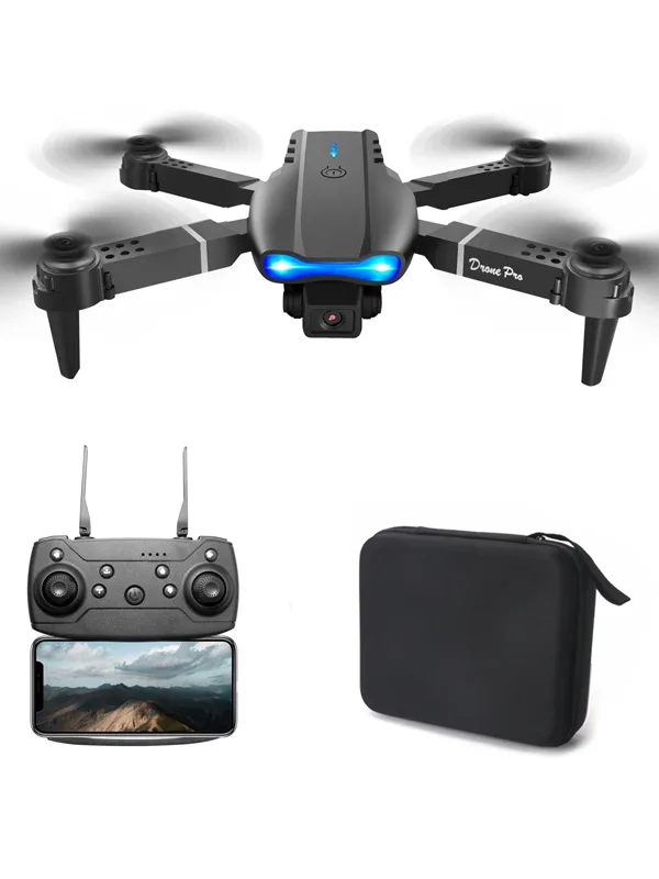 Çift Kameralı Katlanabilir Drone – Otomatik Kalkış/İniş, 360° Takla, Yedek Batarya & Aksesuarlar - Görsel 8