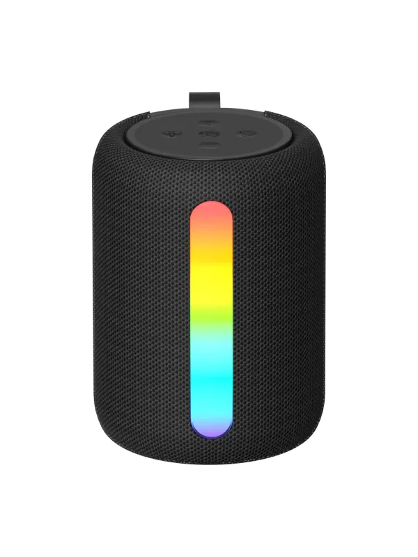 RGB Bluetooth v5.3 Hoparlör Örgülü Tasarım Taşınabilir Stereo Ses Kalitesi TF/USB Girişli - Görsel 7