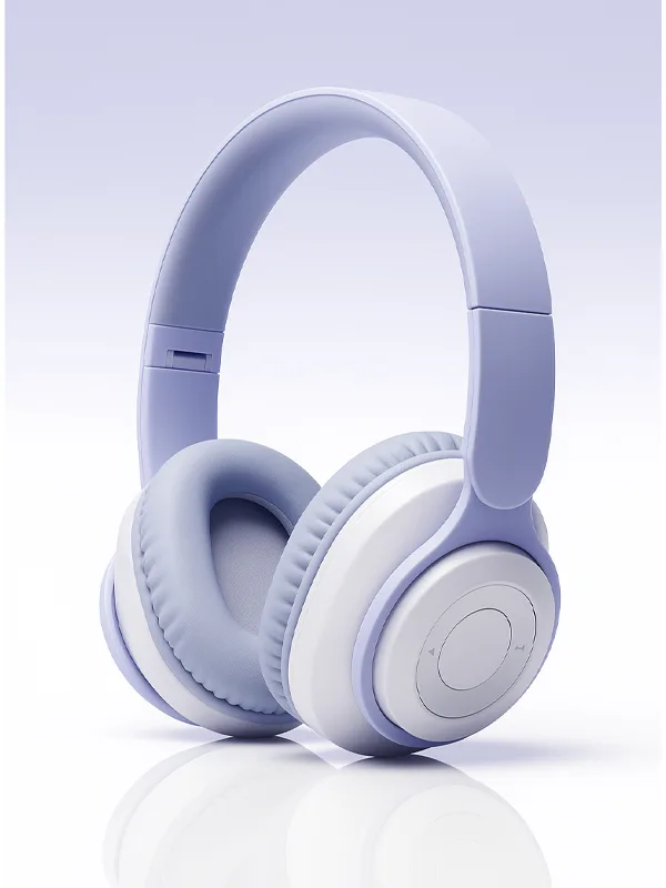 Bluetooth  v5.3 Hafıza Kartı Jack Destekli Kulak Üstü Kulaklık - Görsel 2