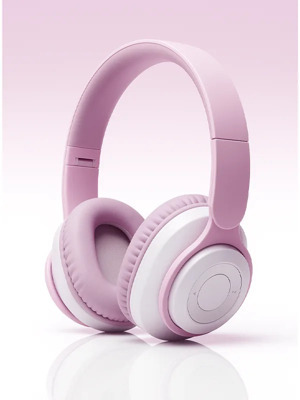 Bluetooth  v5.3 Hafıza Kartı Jack Destekli Kulak Üstü Kulaklık - Görsel 3