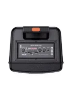 20W 8 İnç RGB Işıklı Mikrofonlu Karaoke TWS Orta Boy Bluetooth Hoparlör Ses Bombası Ses Topu - Görsel 3