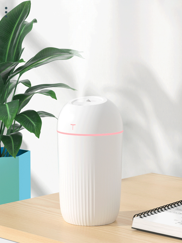 pl-3504-7 Kompakt RGB Işıklı 10 Saat Çalışan Oto/Masa Hava Nemlendirici Ultrasonik Buhurdanlık - Görsel 1