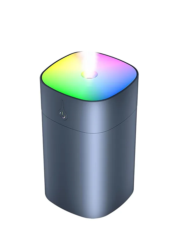 Araç İçi ve Masaüstü RGB Işıklı Mini Hava Nemlendirici USB Ultrasonik Buhar Makinesi Koku Difüzörü - Görsel 7