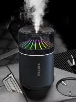 Type-C Girişli Mini RGB Hava Nemlendirici - Araç İçi ve Masaüstü Taşınabilir Sessiz Buhar Makinesi - Görsel 5