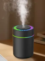 180ml Mini Taşınabilir Hava Nemlendirici - Araç İçi ve Masaüstü Sessiz USB Buhar Makinesi - Görsel 2