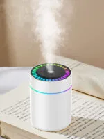 180ml Mini Taşınabilir Hava Nemlendirici - Araç İçi ve Masaüstü Sessiz USB Buhar Makinesi - Görsel 4