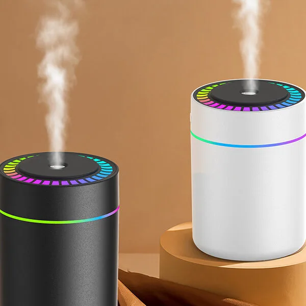 180ml Mini Taşınabilir Hava Nemlendirici - Araç İçi ve Masaüstü Sessiz USB Buhar Makinesi