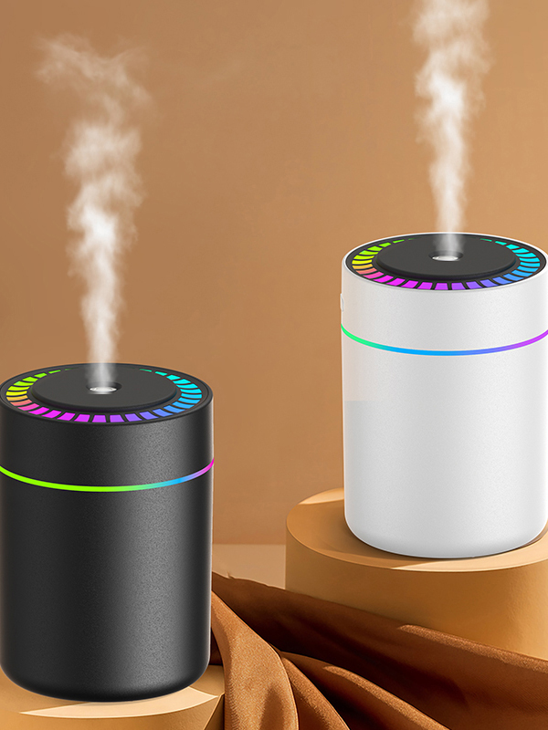 pl-3508-4 180ml Mini Taşınabilir Hava Nemlendirici - Araç İçi ve Masaüstü Sessiz USB Buhar Makinesi - Görsel 1