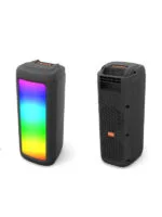 Full Boy RGB Işıklı Bluetooth Hoparlör Ses Bombası Taşınabilir 2x Speaker - Görsel 2
