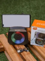 RGB Işıklı Bluetooth Hoparlör - TWS Özellikli 5W Güçlü Ses Bombası 7 Farklı Işık Modu - Görsel 3