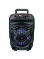 8 İnç Orta Boy Karaoke Bluetooth Hoparlör - Mikrofonlu & Kumandalı 10W Taşınabilir Ses Bombası