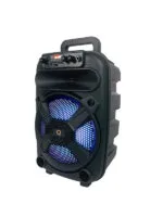 8 İnç Orta Boy Karaoke Bluetooth Hoparlör - Mikrofonlu & Kumandalı 10W Taşınabilir Ses Bombası - Görsel 4