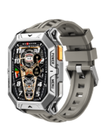 1000mAh Bataryalı Outdoor Akıllı Saat 100 Gün Pil Ömrü 2.13 inç AMOLED Ekran Pusula Barometre - Görsel 11