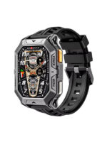 1000mAh Bataryalı Outdoor Akıllı Saat 100 Gün Pil Ömrü 2.13 inç AMOLED Ekran Pusula Barometre - Görsel 4