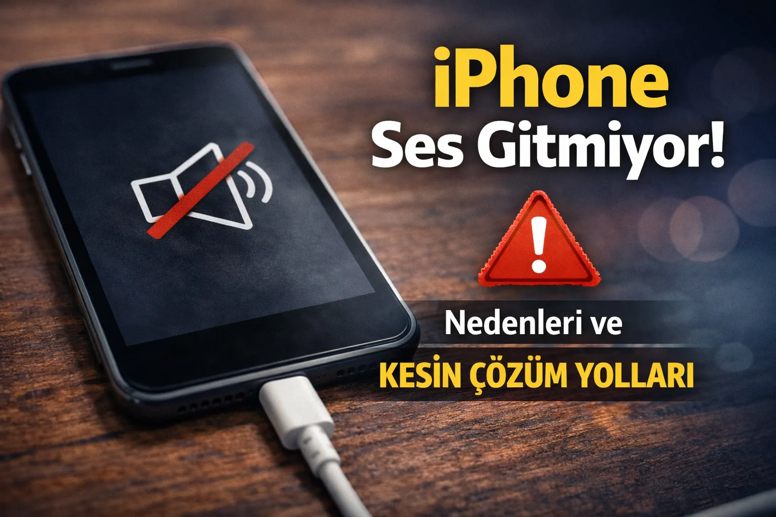 iPhone Ses Sorunu - Erdineks Teknik Servis