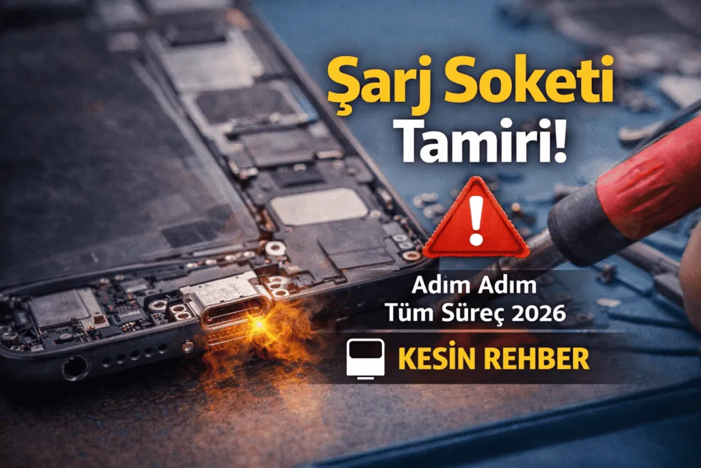 Şarj Soketi Tamiri - Erdineks Teknik Servis